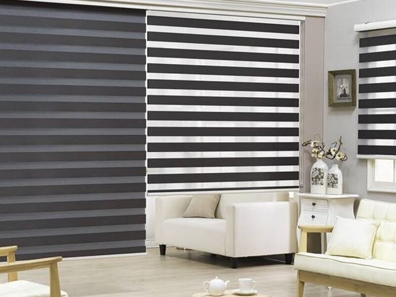 Cortinas zebra opacas