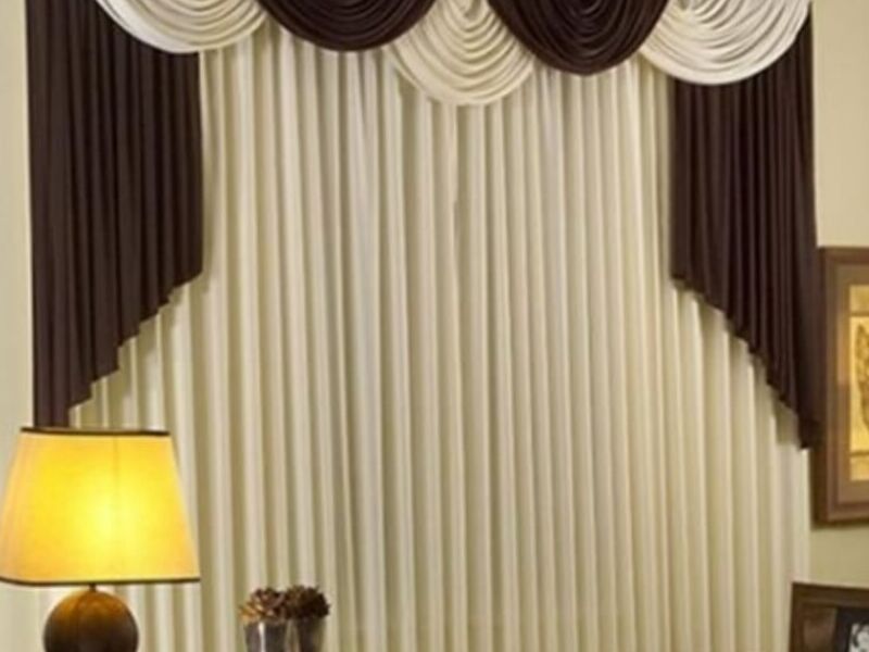Cortinas con volantes
