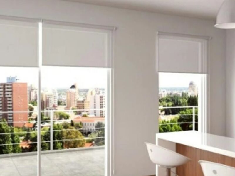 Cortinas enrollables de vinilo