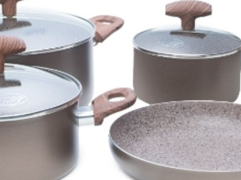 Set brown stone de 7 piezas