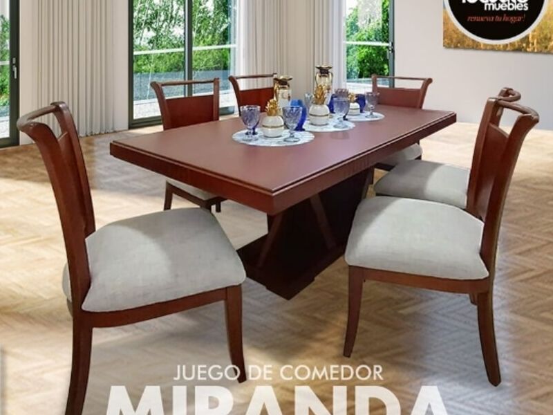 Comedor 6 sillas