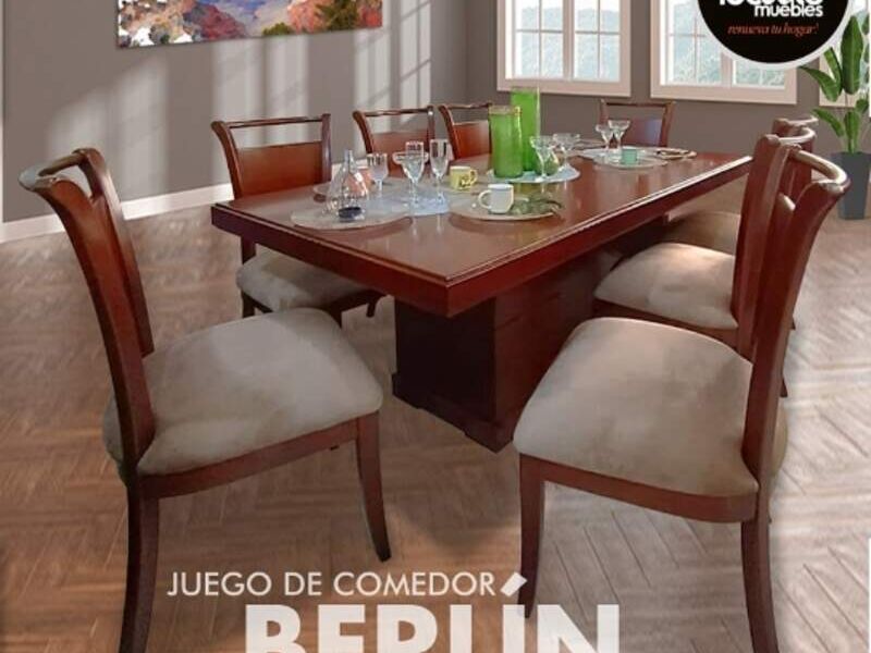 Comedor 8 sillas