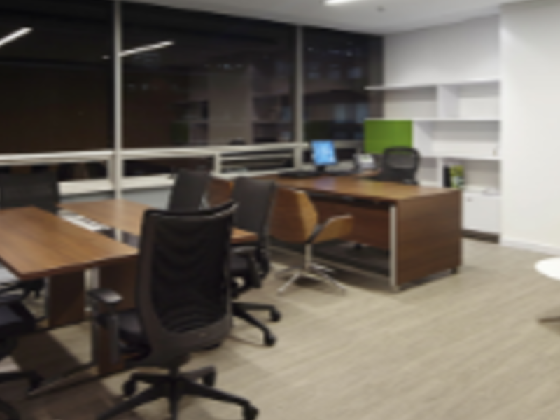 piso flotante oficinas