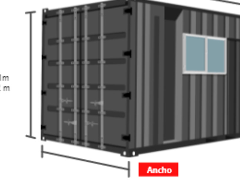 CONTAINER MODULAR 20 DRY