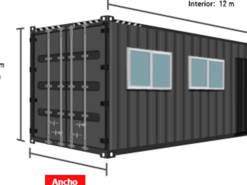 CONTAINER MODULAR 40 HC GUAYAQUIL
