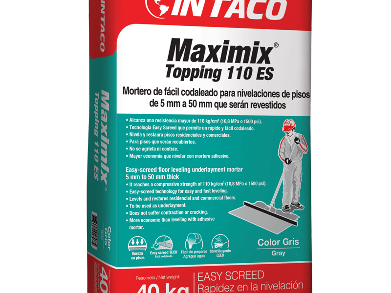 Mortero Maximix Topping 110