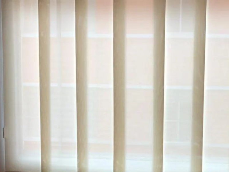 Cortinas paneles orientales beige