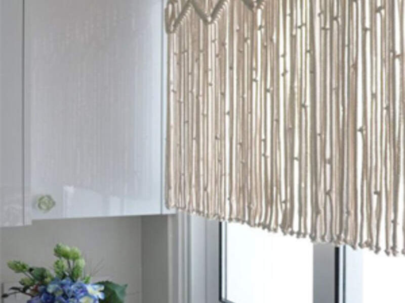 cortinas tejidas originales en Ecuador