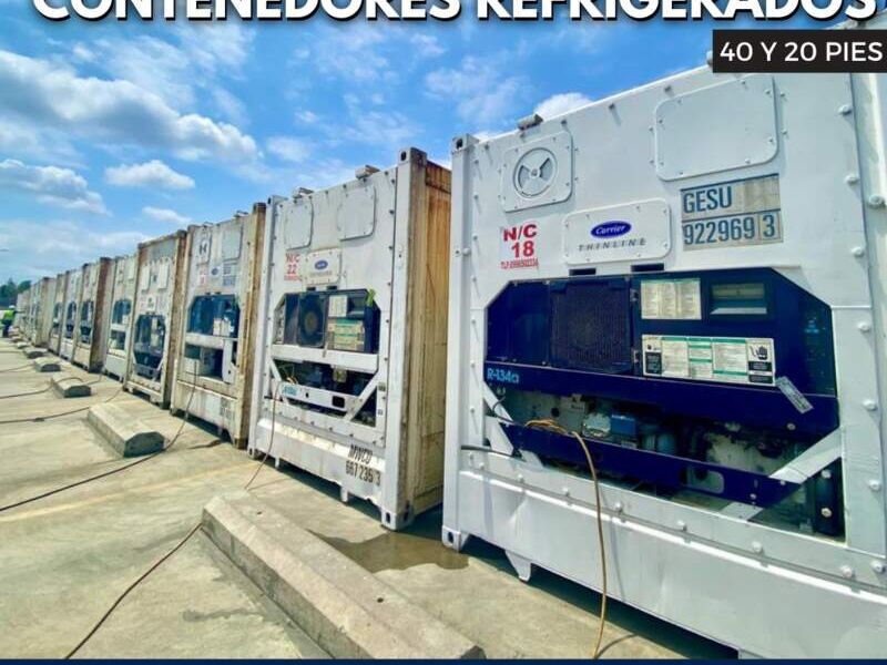 Contenedor refrigerador 20 pies