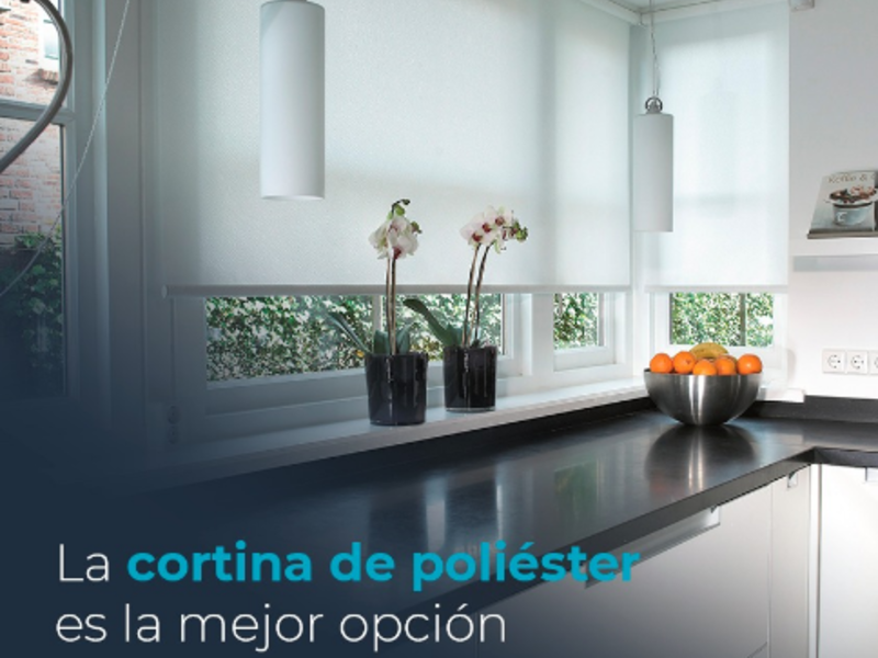 cortina poliester
