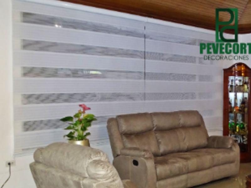 Cortinas Romanas Blancas