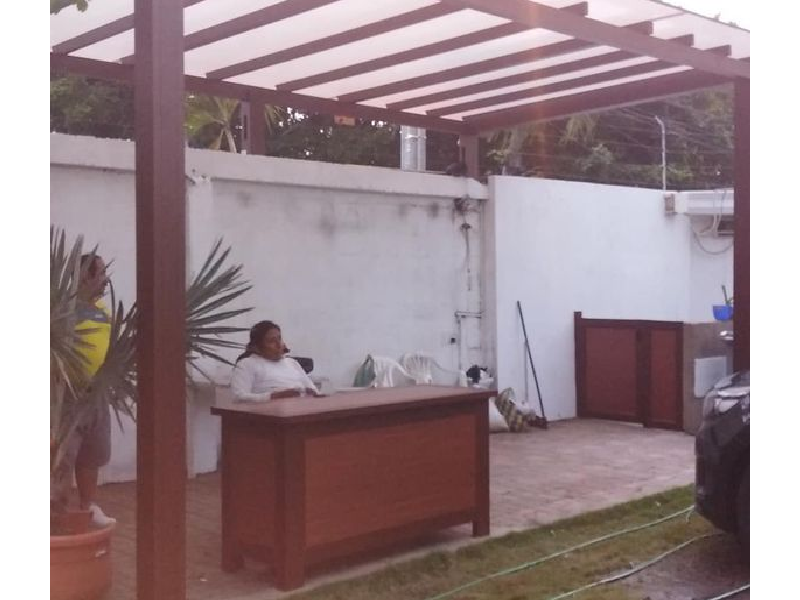 Pergola para jardin exterior Ecuador