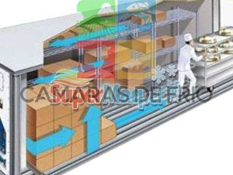 CONTAINER REFRIGERADOR DOBLE-CÁMARA