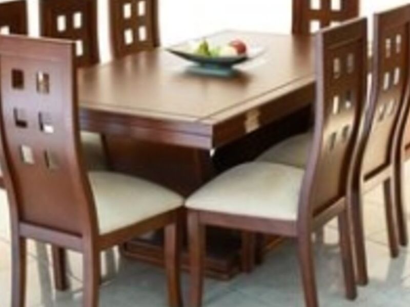 Comedor de madera 8 puestos