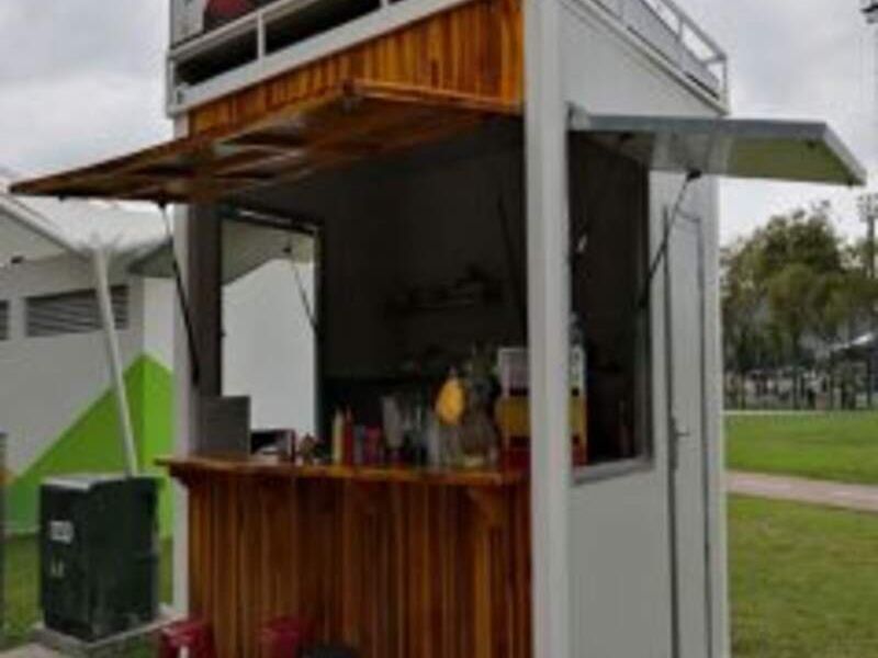 CONTENEDOR TIPO KIOSCO