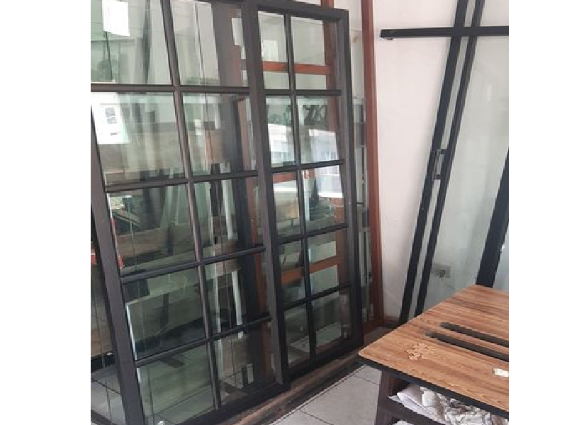 Cortinas de baño con aluminio Negro Ecuador