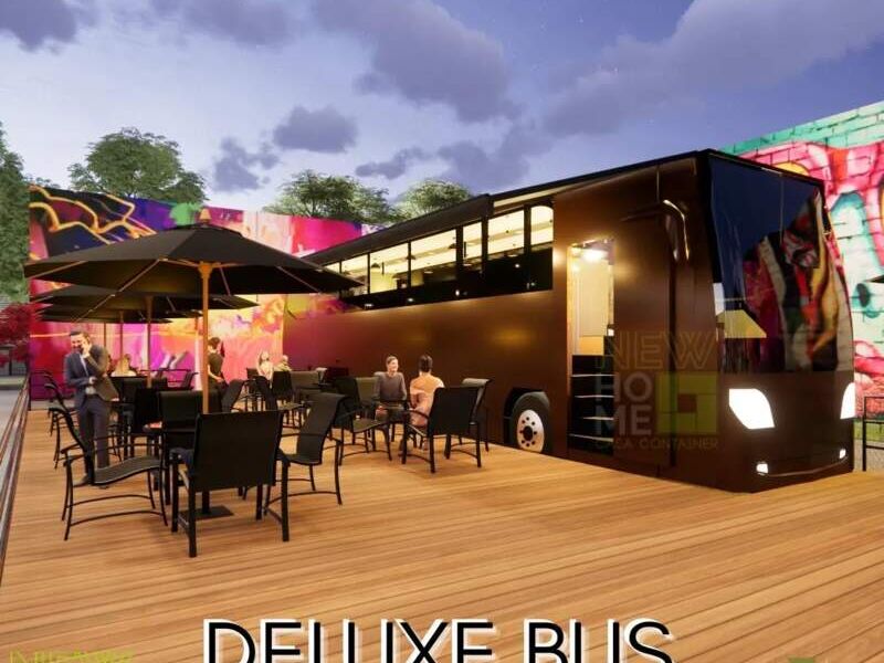CONTAINER BAR RESTAURANTE DELUXE BUS