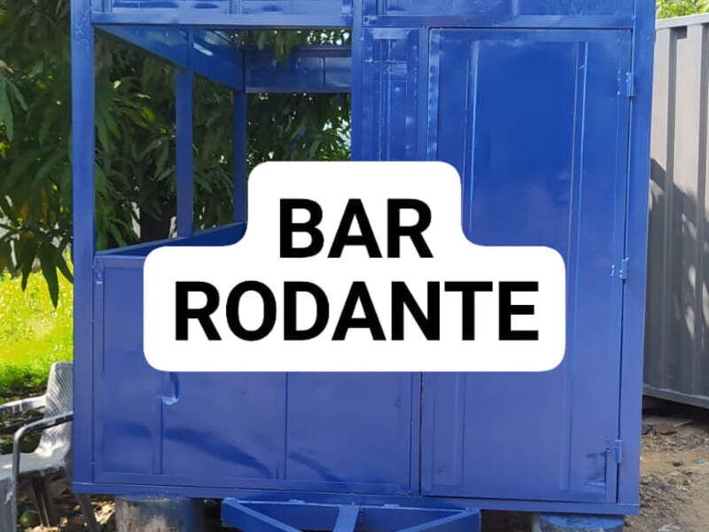 CONTAINER BAR RODANTE