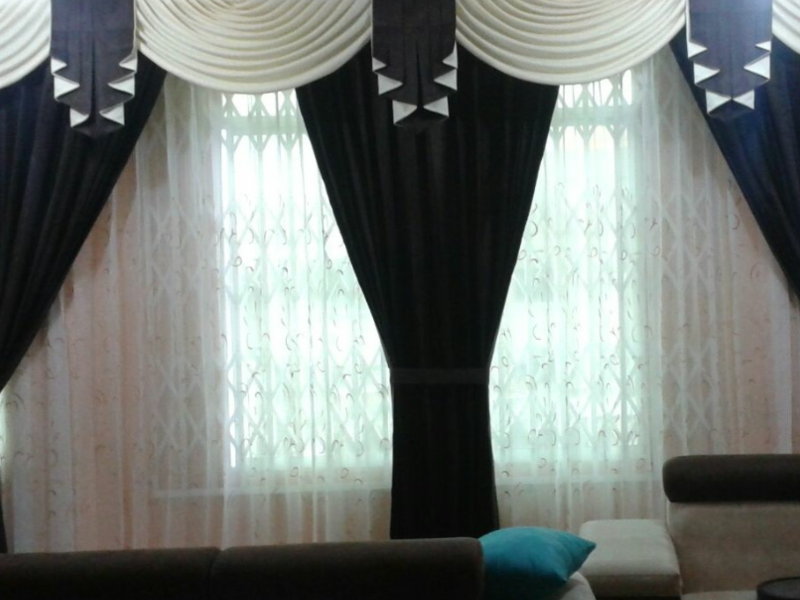 Cortina decorativa Azul oscuro