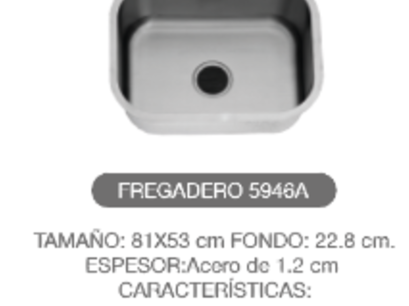 Fregadero 5946A