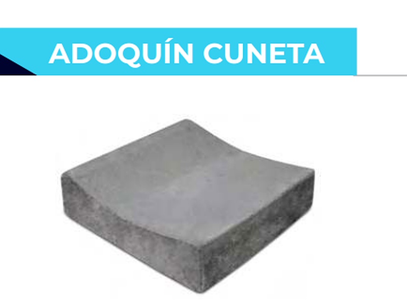 Adoquín Cuneta