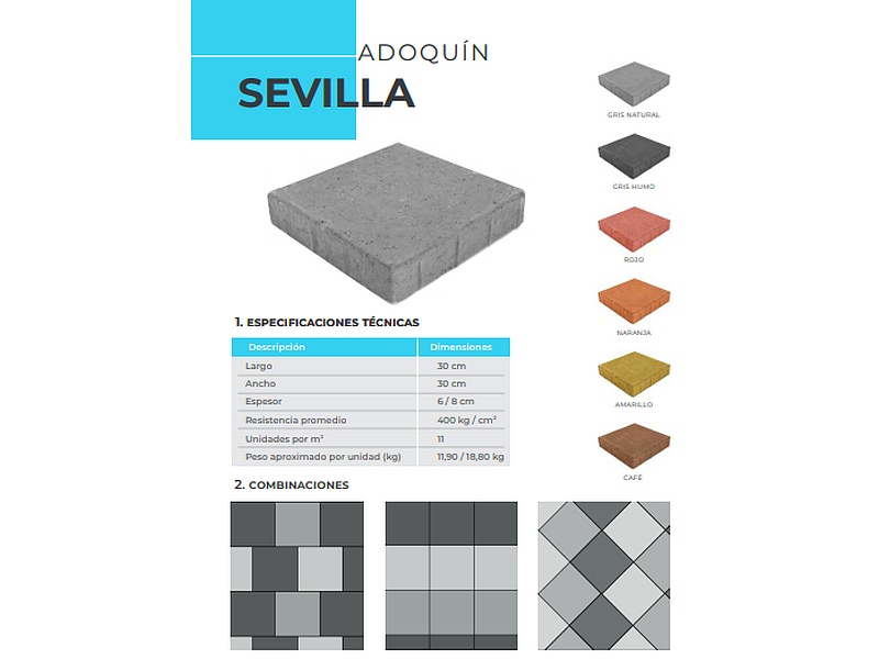 Adoquín Sevilla