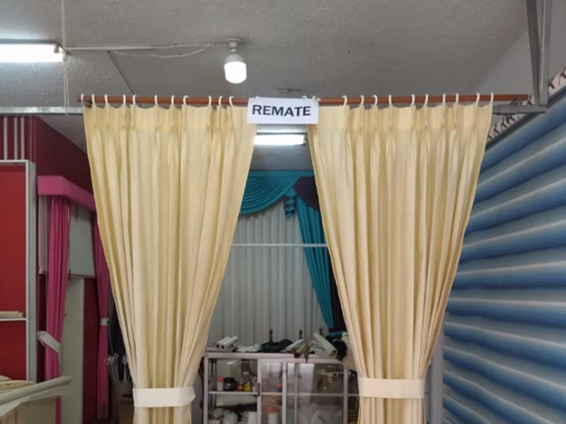 Cortina Tradicional Beige