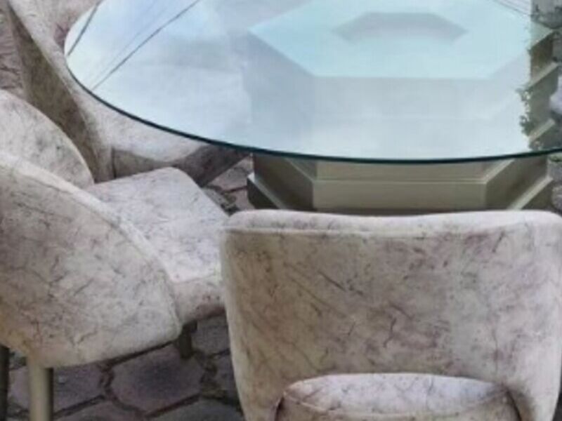 comedor redondo 6 sillas