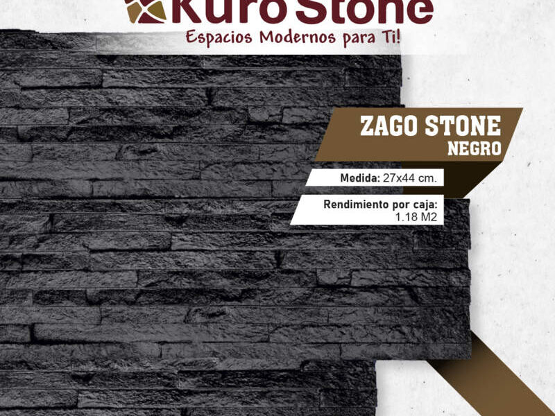 PIEDRA DECORATIVA ZAGO KUROSTONE