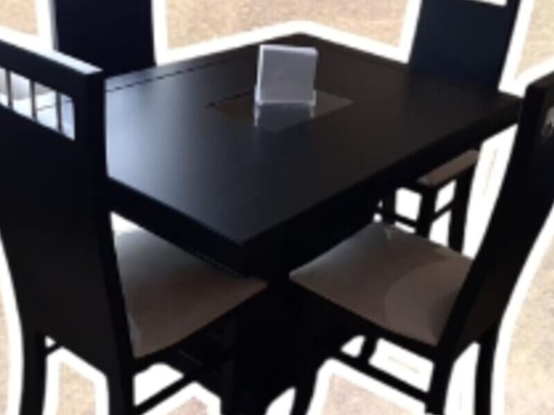 comedor 4 sillas