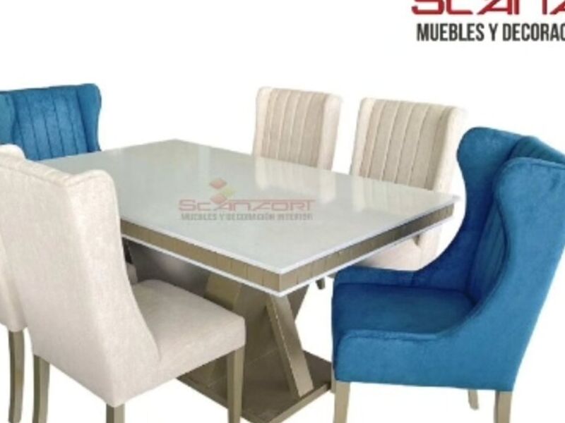 Comedor 6 sillas