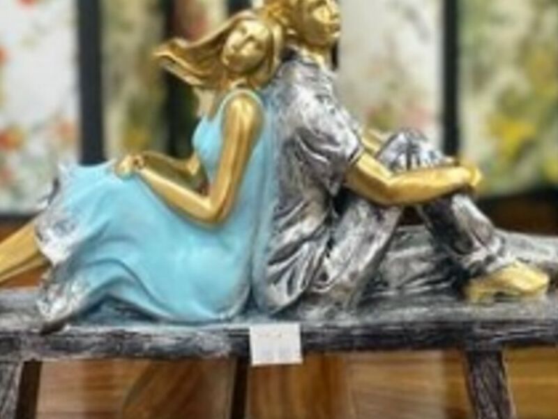 Pareja en Porcelana