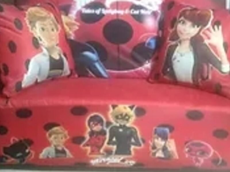 Sofa Cama Infantil Miraculous