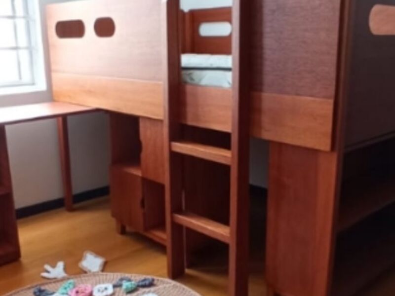 Cama Alta Escritorio