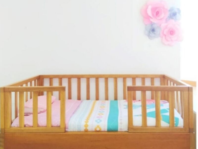 Cama Transición con rejas desmontables