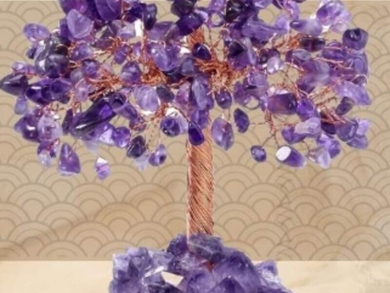 Árbol Abundancia Gema Amatista