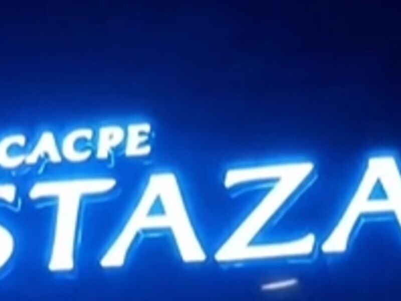 Letras en bloque iluminación directa