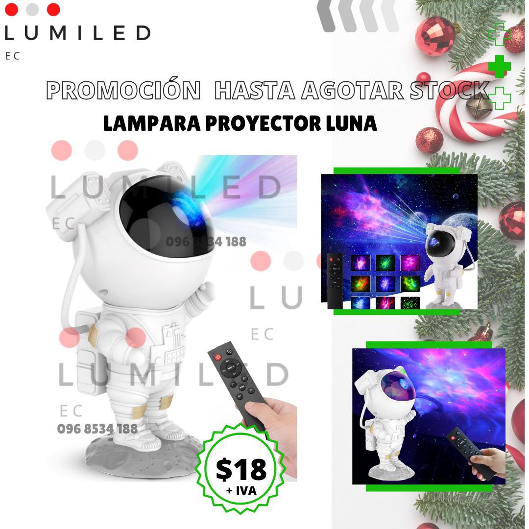 PROMOCIÓN HASTA AGOTAR STOCK   LÁMPARA PROYECTOR LUNA