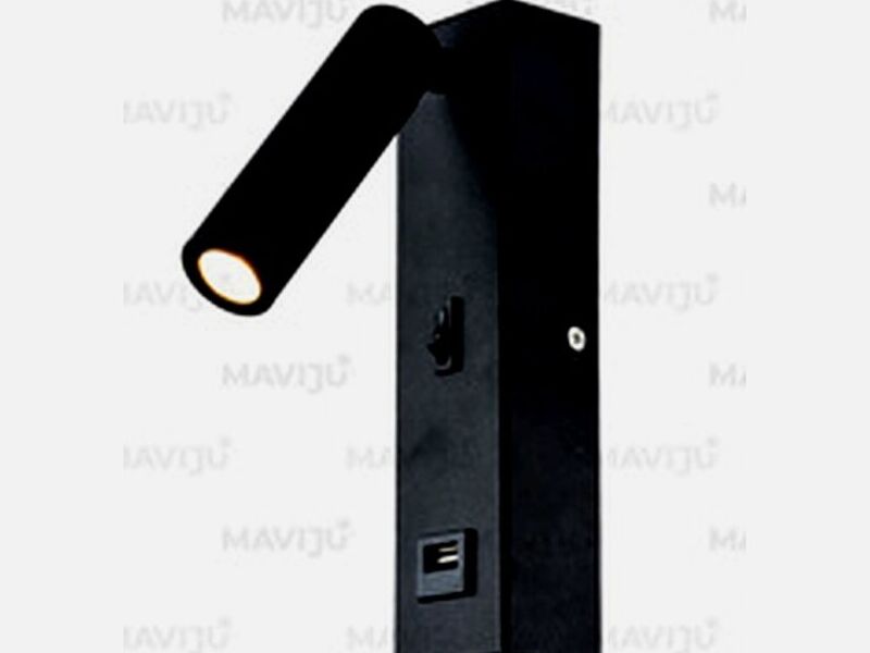 Aplique pared led tubular