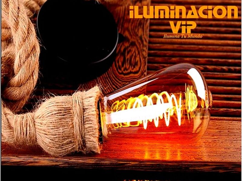 Lámpara Soga Vintage Retro