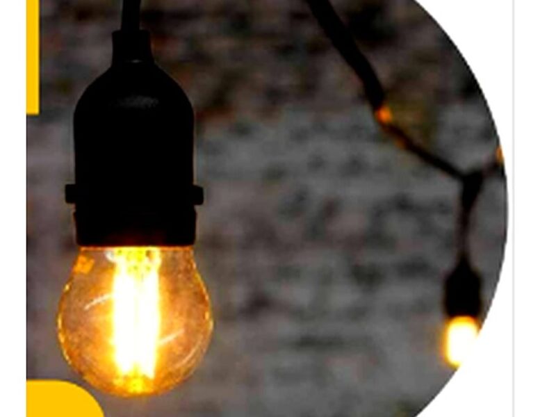 Luces led pérgolas