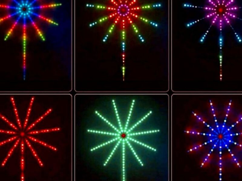 Luces navideñas led