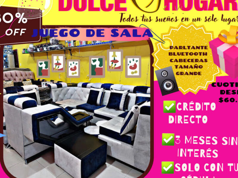 mini juego de sala en cayambe