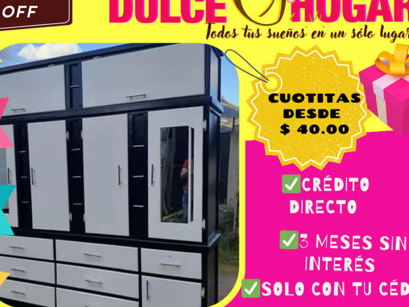 closet tres cuerpos en cayambe