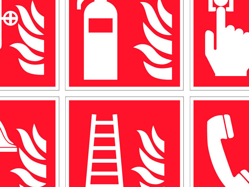señalización contra incendios en Guayas