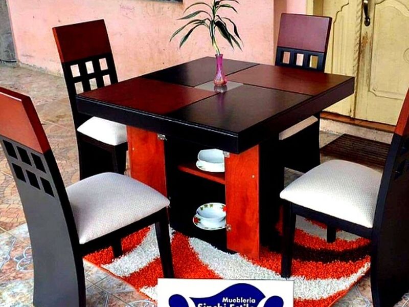 comedor 4 sillas