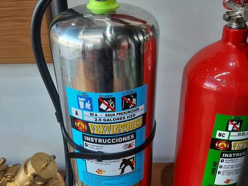 Extintor de agua nebulizada en Guayaquil
