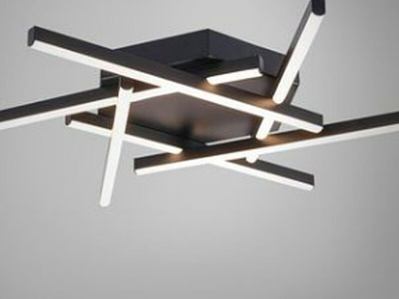 Lámpara Led Negra