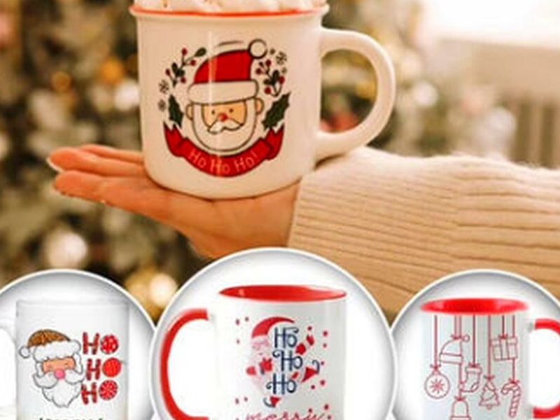 Tasas Navideñas Personalizadas