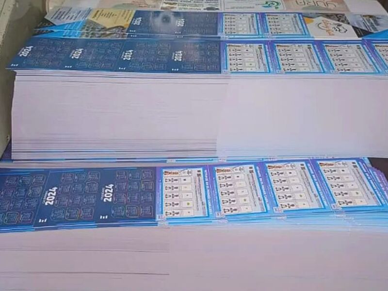 Tarjetas calendario